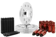Full Set Of Audi Volkswagen 10mm Thick Wheel Spacers 57.1 H.B + Stud Conversion (for: Volkswagen)