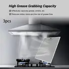 3Pcs Range Hood Grease Filter Replacement Grease Filter Effective Accessory for
