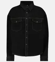 [Wardrobe.NYC] Wardrobe.NYC Denim overshirt UK 14 black