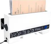 Electric Hot Melt Binding Machine, Book Binding Binder Machine, 22mm Binding Thickness, A4 Hot Melt Book Binder for Magazine Photo Documents, Reports, Office Use