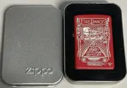 ZIPPO 2000 STANLEY MOUSE FIRE DANCE RED MATTE LIGHTER SEALED IN BOX K831
