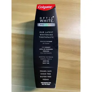現貨供應美國原裝Colgate 高露潔 Optic White Pro 系列5% 過氧化氫美白牙膏