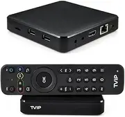 TVIP S-Box v.605 SE IP TV 4K HEVC HD Android 6.0 Linux Multimedia Stalker IP TV Streamer 1GB RAM + 8GB eMMC, MicroSD Card, EXT.IR Includes 5GHz WiFi