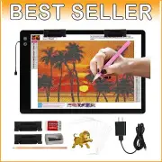 A2 Portable Tracing Light Board with Adjustable Brightness & Essential Supplies