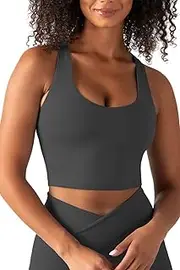 [YITTY] Active Women's UltraLuxe Built-in Bra Tank Top, Athleisure, 4-Way-Stretch