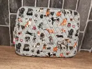 Vera Bradley DOG SHOW Quilted Laptop Notebook Tablet Sleeve New V-175