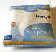 HALO SleepSack Adjustable Micro Fleece Cotton Swaddle Newborn New