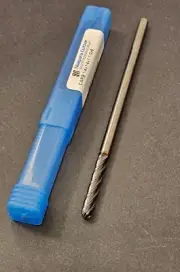 Niagara 1/4" x 6" Carbide Ball Nose End Mill 1½" LOC .125" CR Center Machinist