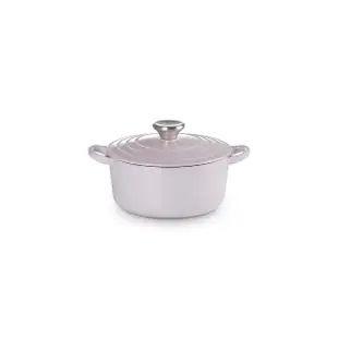 【Le Creuset】琺瑯鑄鐵鍋圓鍋18cm(辣椒紅/海岸藍/薰衣草/水霧白)