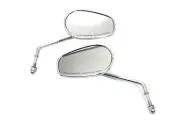 Taper Convex Mirror Set fits Harley Davidson