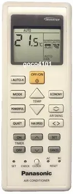 07400 ORIGINAL PANASONIC ACXA75C07400 A75C07400 AC AIR CONDITIONER REMOTE CONTRO