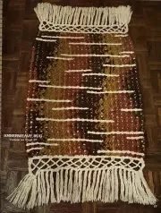 Weave Rug Pattern & Other Macrame Decor - Craft Book: #AC1 Accents