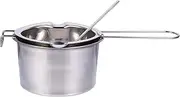 MUSISALY Stainless Steel Melting Pot Set Multi-Functional Milk Pan for Hiking Backpacking Cookware