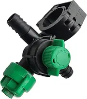 Agricultural Sprayer, Agricultural Mist Nozzle | Double Inlet Agricultural Sprayer Mist Hose Nozzle - Quick Connect Crop Irrigation Equipment Garden Sprayer, Lawn Accessories