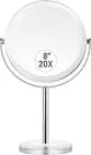 20X Magnifying Makeup Mirror Double Sided 1X 20X Magnifying Mirror with Stand