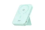 Baseus MagPro Magnetic Bracket Wireless Fast-Charging Power Bank 5000mAh 20W - Mint Green