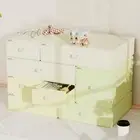 Large Capacity Cosmetic Storage Box Plastic Makeup Storage Container Dormitory
