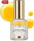 D'Alba Italian White Truffle Double Layer Revitalizing Serum, Vegan Skincare, 2-