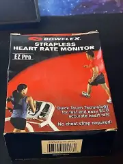 Bowflex Strapless Heart Rate Monitor EZ Pro White New Water Resistant Backlight