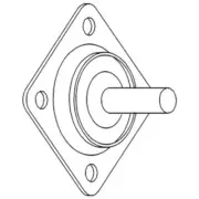 Hydraulic Control Valve Diaphragm Assembly Fits Massey Ferguson 30 165 135 175