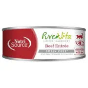 NutriSource PureVita LID Grain Free Canned Cat Food 12