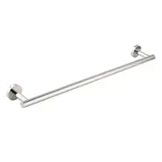 Bathroom Chrome 600mm Single Towel Rack Rail Holder Stainless Steel Hanger Bar