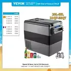 Vevor 20L 22L 35L 45L 55L Car Refrigerator Mini Fridge Freezer Portable Cooler