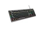 TODO Mechanical Gaming Keyboard RGB LED Linear Red Switch USB Windows - Black