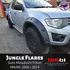 Jungle Fender Flares for Mitsubishi Triton MN ML 2006 - 2014 80MM Guard Cover