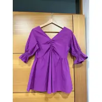 在飛比找蝦皮購物優惠-Ray Beams Purple Top 紫色 上衣