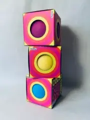Nee Doh Color Changing Stress and ADHD Fidget Ball 3pack