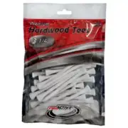 ProActive Sports 3 1/4" Tees - 100 Pack - White