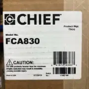 Chief FCA830 Fusion Center Channel Speaker Mount for Large Displays