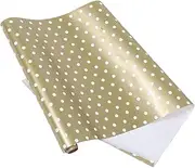 jojofuny Roll Christmas Wrapping Paper Roll with Elegant Dots Soft Aluminized Paper for Birthdays Year Valentines Day All Occasions Versatile present Wrap for Festive Celebrations