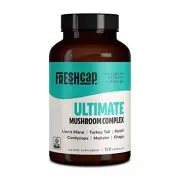 FreshCap, Ultimate Mushroom Complex Capsule - Lion's Mane, Reishi, Cordyceps,...