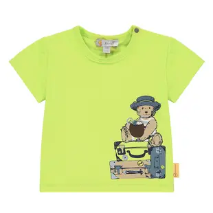STEIFF德國精品童裝 旅行熊 短袖T恤 上衣 9個月-1.5歲