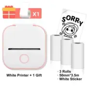 Portable inkless Bluetooht mini printer for mobile smartphones