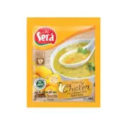 SOUP CREAM OF CHICKEN FLAVOR WITH SWEET CORN Quick Instant Soup , Free Delivery
