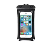 Outdoor Swimming Mobile Phone Waterproof Bag Floating Diving Bag - BLACK