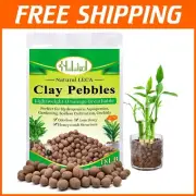 Versatile 18LB Lightweight Clay Pebbles for Hydroponics, Orchids & Aquariums