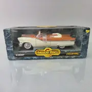 ERTL American Muscle 1956 Ford Sunliner Convertible 1:18 Diecast Classic Car NEW