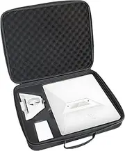 Starlink Mini Travel Bag, Perfectly Protection for Kickstand, Pipe Adapter, Cables, Power Supply- Hard Shell Portable Storage Case with Dual Layer Customizable Shock-Absorbing Foam Interior