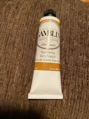 Gamblin Artist Oil 37Ml 1.25ozs Raw Sienna