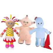 Cartoon In The Night Garden Makka Pakka Iggle Piggle Plush Stuffed Bed Decoration Doll Children Accompanying Toys New Year Gift-P 25CM01