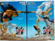 One Piece Senko Zekkei MONKEY.D.LUFFY GEAR5 & ROB LUCCI Figure Set BANPRESTO