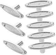 CLISPEED 8pcs Clockwork Movement Key Music Jewelry Musical Movement Key Windup Jewelry Tags Winding Wind up Key Keyed Replacement Windup Keys Movements Turn Silver Iron
