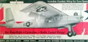Berkeley HELIOPLANE PLAN + PARTS PATTERNS to Build 38 Inch UC/RC Model Airplane