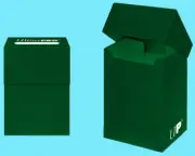 Ultra Pro FOREST GREEN 80+ DECK BOX New Standard Small Size Card gaming case mtg