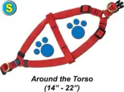 Step-In Pet / Dog Harness - Small 14 - 22" - Assorted colors - PTH58QR2