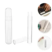 2 Pcs Makeup Tool Storage Box Travel Eyelash Extension Tweezer Holder